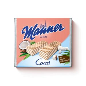 Manner Coconut Wafers, 2.54 Ounce