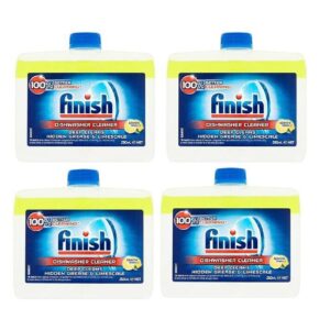 Finish Dishwasher Cleaner Lemon Sparkle 250ml ( Pack of 4)