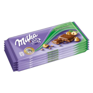 World's best Milka broken nuts 100g (10 pack)