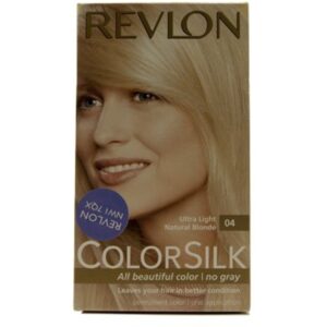 Revlon ColorSilk Beautiful Permanent Color, [04] Ultra Light Natural Blonde 1 ea