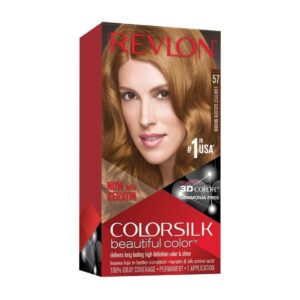 Permanent Hair Color by Revlon, Colorsilk with 100% Gray