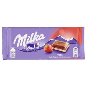Milka Strawberry Yoghurt Chocolate - 3.2oz
