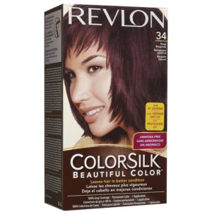 Revlon ColorSilk Hair Color 34 Deep Burgundy 1 Each