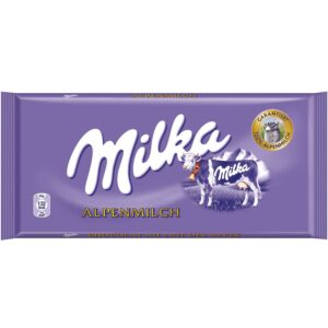 World's Best Milka Chocolate - Alpine Milk, 10 Bars
