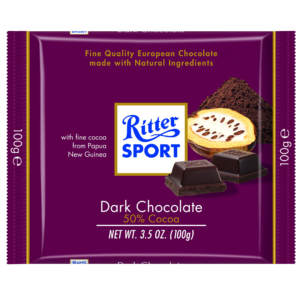 Ritter Bittersweet Chocolate, 3.5 Ounce (Pack of 12)