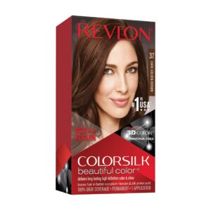 Revlon Colorsilk Beautiful Color Permanent Hair Color with 3D Gel Technology