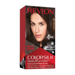 Permanent Hair Color by Revlon, Colorsilk with 100% Gray