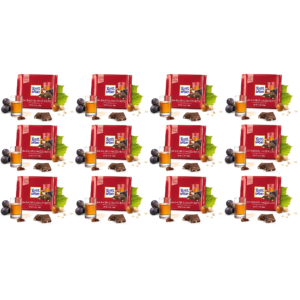 Ritter Sport Rum Raisin Nuts 100g (12-pack)