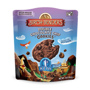 Birch Benders Double Chocolate Chip Cookies - 4 Oz