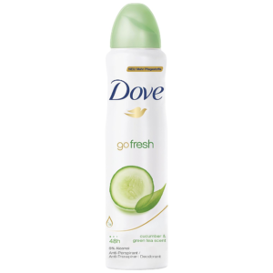 Dove Go Fresh Cucumber & Green Tea Deodorant 48h Spray 150 ml / 5 fl oz